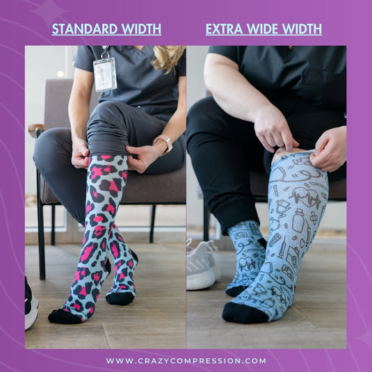 Ombré Blue Pink - (Standard & Extra Wide)